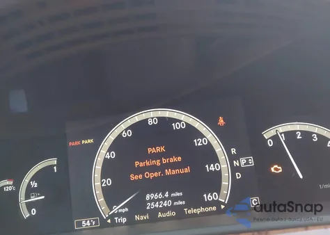 2007 Mercedes-Benz S 550 z USA, uszkodzony, nr VIN WDDNG71X57A075129